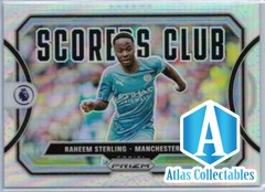 2021-22 Panini Prizm Premier League Scorers Club Silver Prizm RAHEEM STERLING